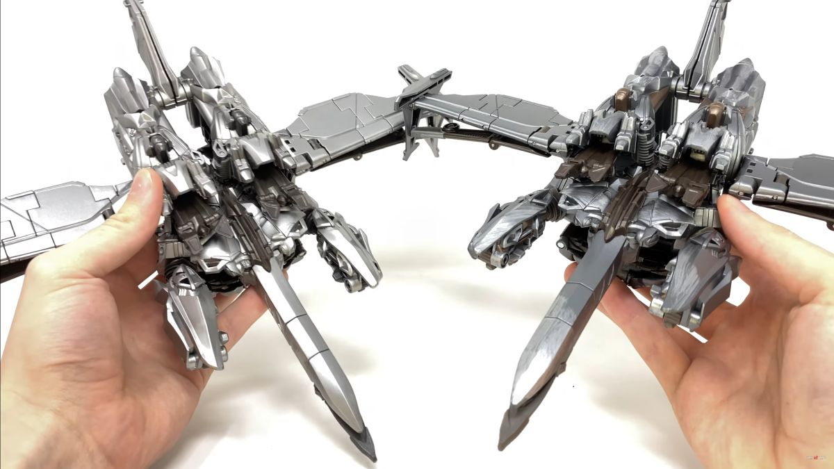 Takara Premium Finish PF SS-03 Megatron In-Hand Images